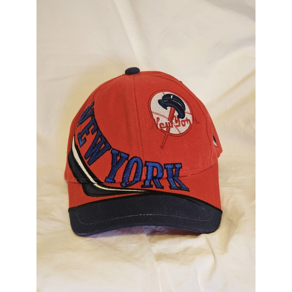 Vintage City Hunter New York Multi Patch Adjustable Hat Adult